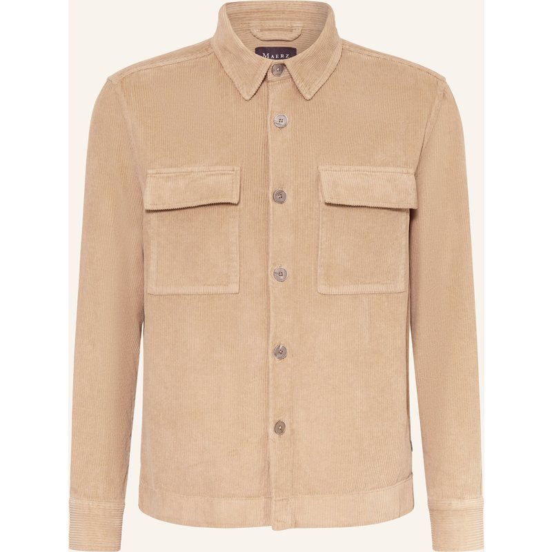 Maerz Muenchen Cord-Overjacket braun