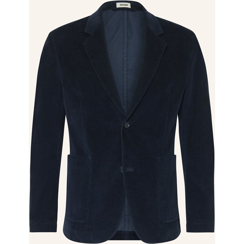 Drykorn Anzugsakko Marls Slim Fit Aus Cord blau
