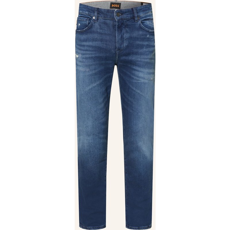 Boss Destroyed Jeans Re.Maine Regular Fit blau