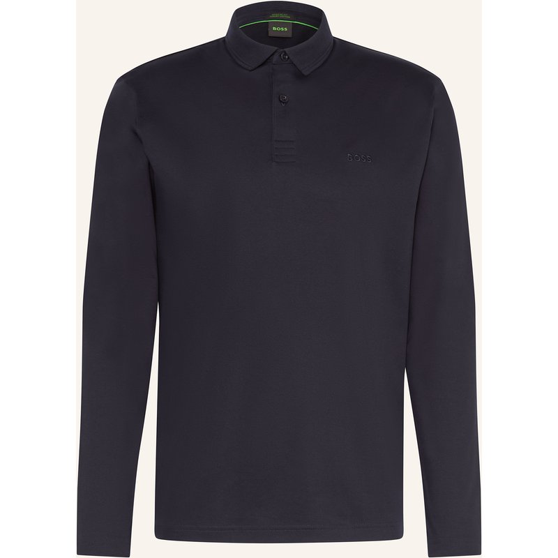 Boss Jersey-Poloshirt Pirol Regular Fit blau