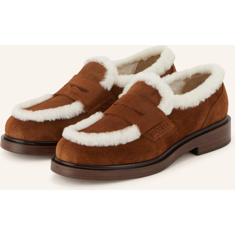 Pons Quintana Penny-Loafer Seline braun