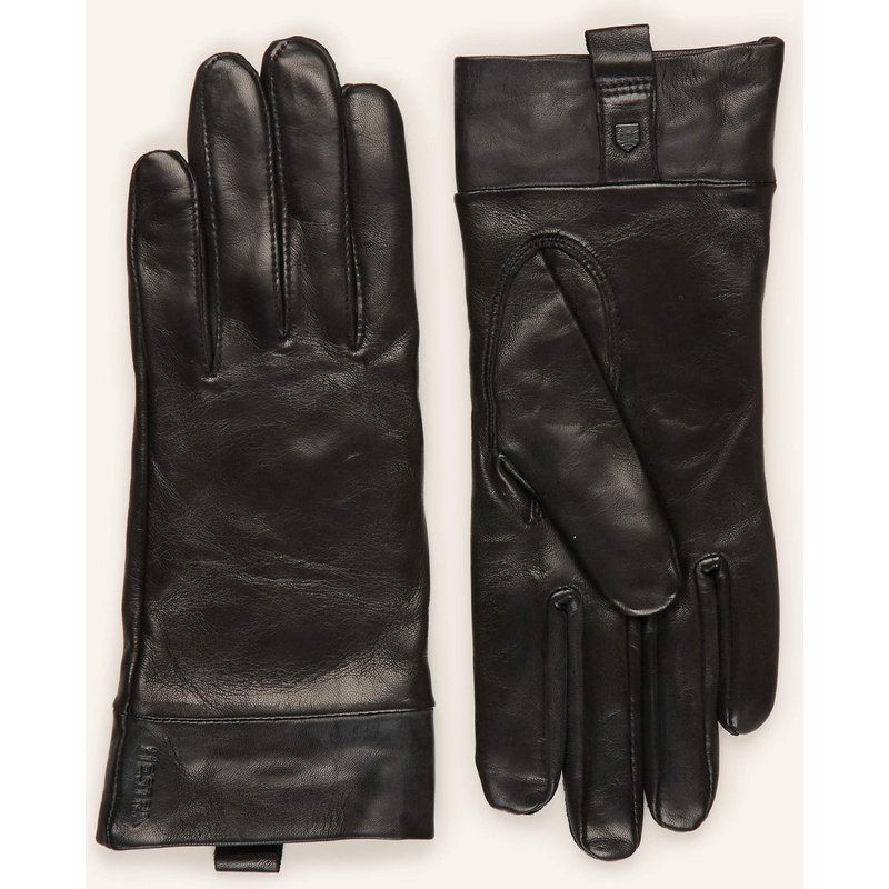 Hestra Lederhandschuhe Diana schwarz