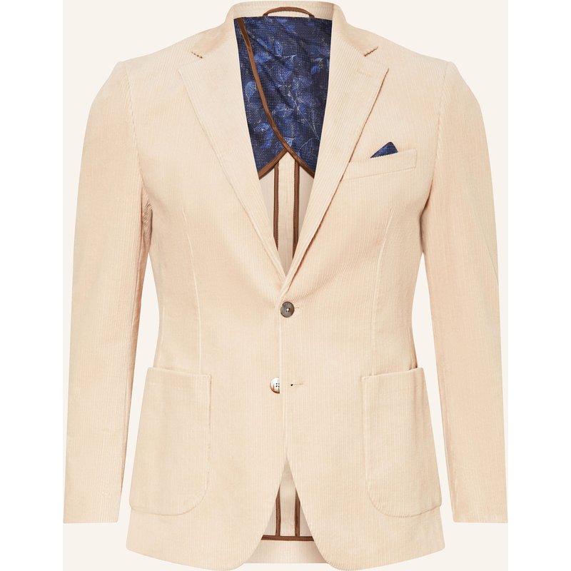 Paul Anzugsakko Slim Fit Aus Cord weiss