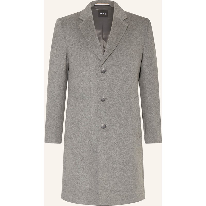 Boss Wollmantel Hyde grau