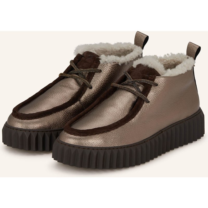 Voile Blanche Desert Boots Penelope gold