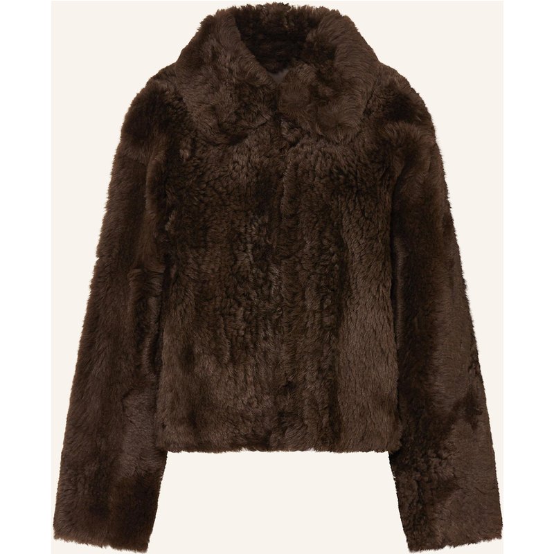 Stand Studio Lederjacke Kenzia braun