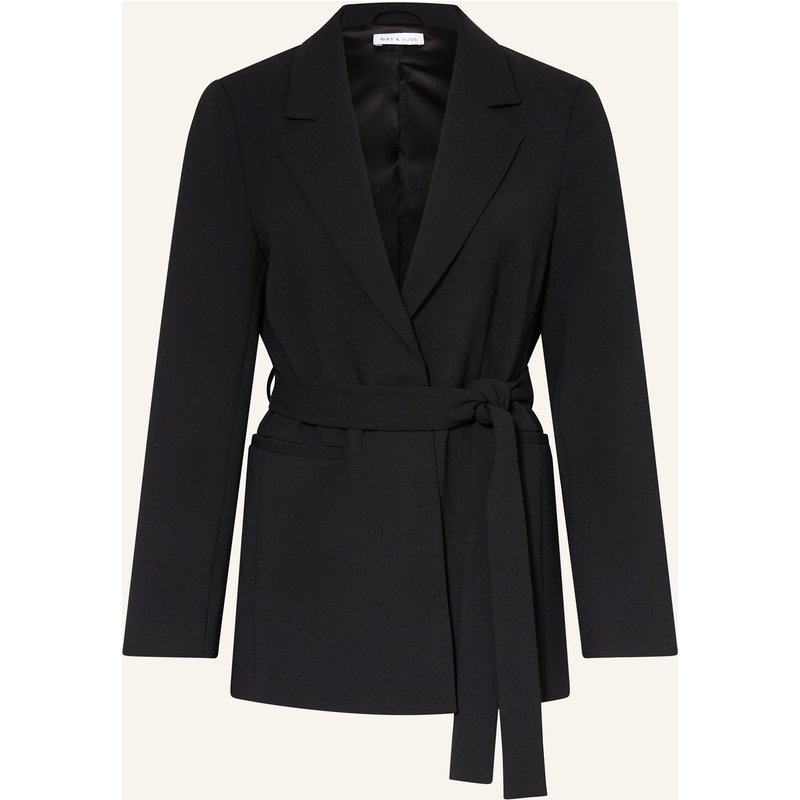 Mrs & Hugs Blazer schwarz