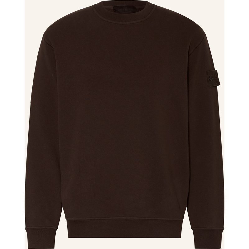Stone Island Sweatshirt Ghost braun