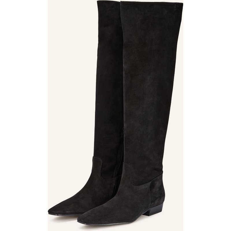 Bianca Di Overknee-Stiefel schwarz