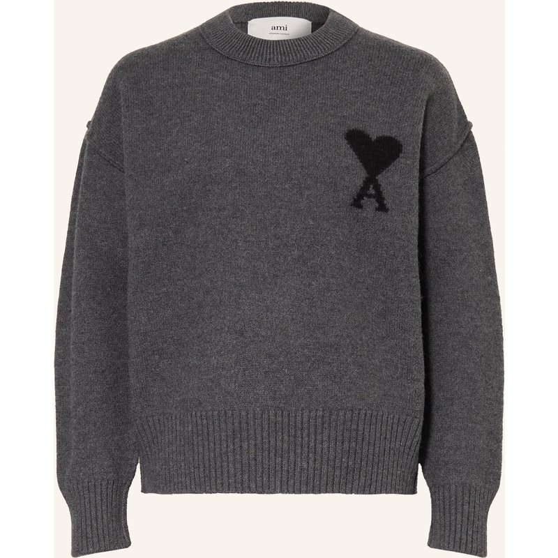 Ami Paris Pullover grau