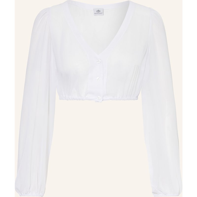 Hammerschmid Dirndlbluse Hanny weiss
