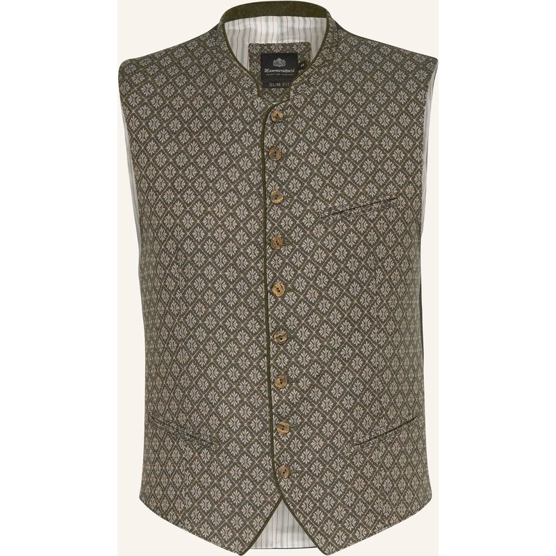 Hammerschmid Trachtenweste Roman Slim Fit gruen
