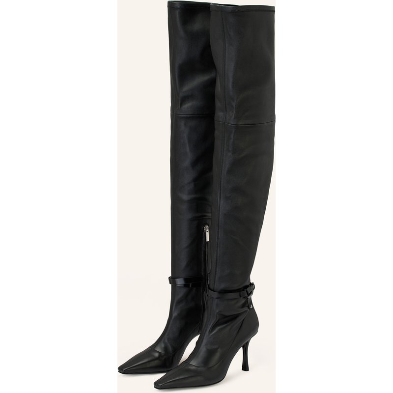 Jimmy Choo Overknee-Stiefel Camie 85 schwarz