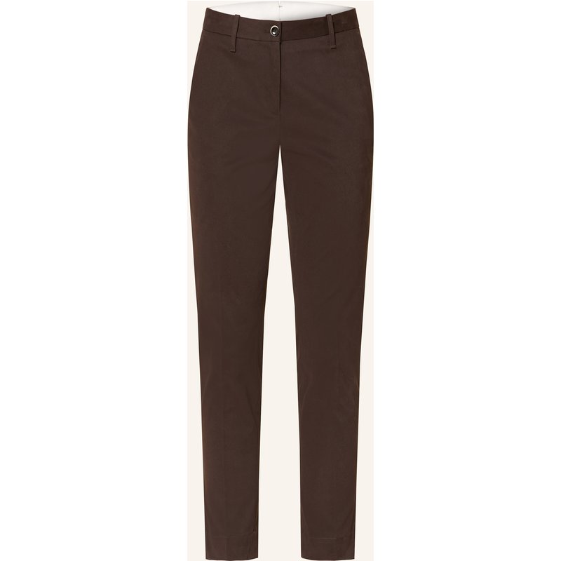 Nine:Inthe:Morning Chinos Breezy Aus Samt braun