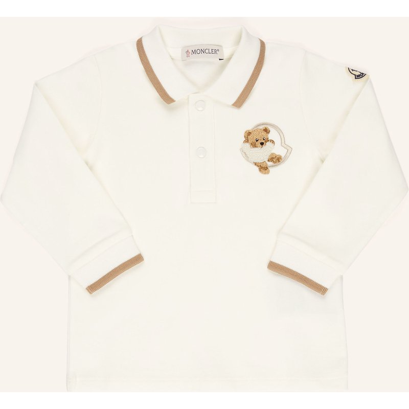 Moncler Enfant Piqué-Poloshirt beige