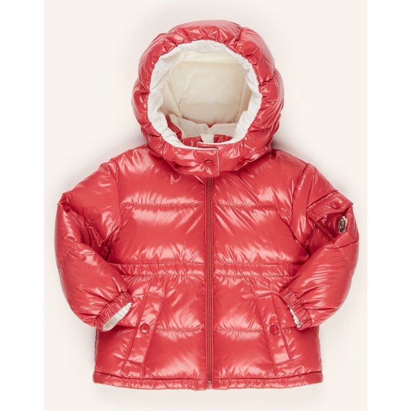 Moncler Enfant Daunenjacke Maire Mit Abnehmbarer Kapuze pink