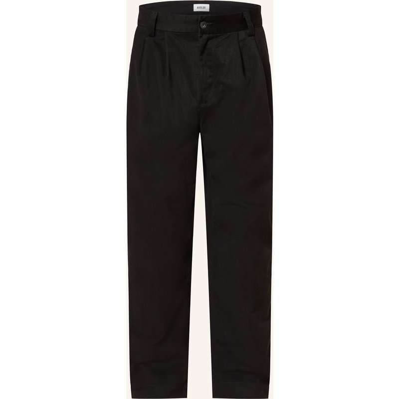 Agolde Hose Slater Regular Fit schwarz