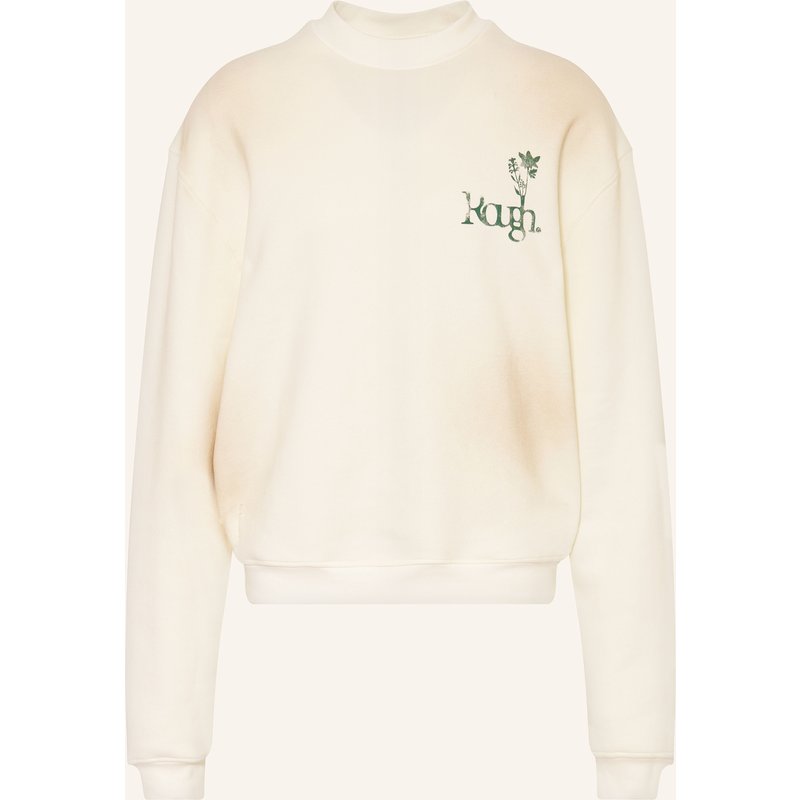 Rough. Sweatshirt weiss