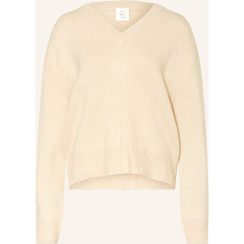 Almada Label Pullover Yara Mit Cashmere beige