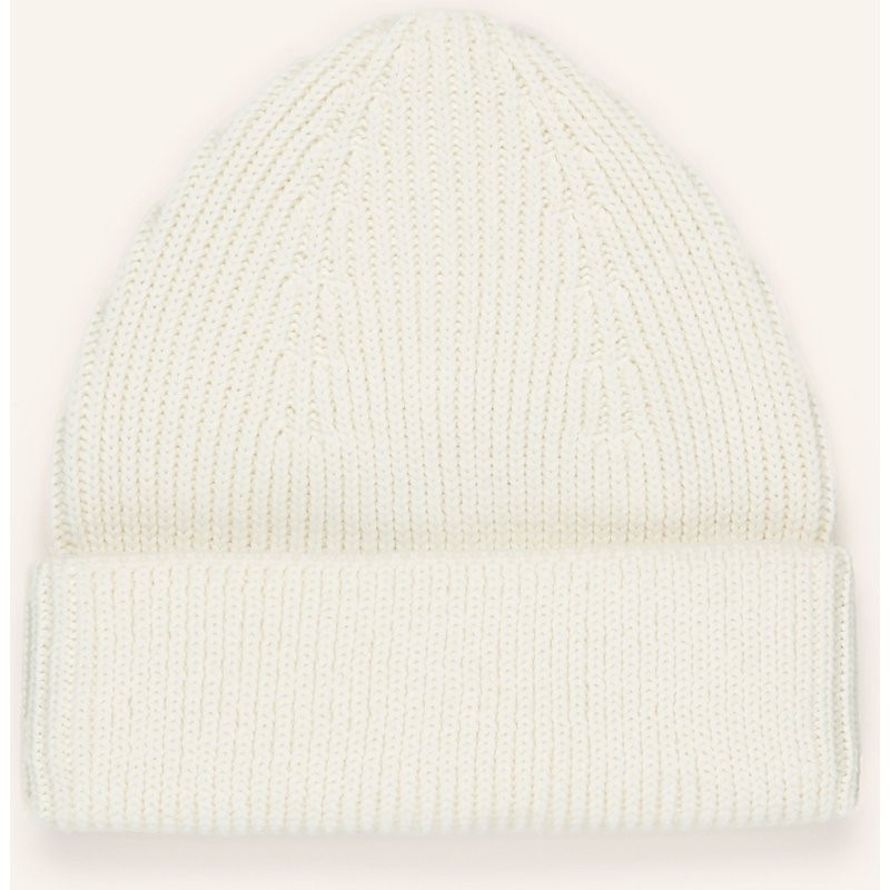Roberto Collina Mütze Aus Merinowolle weiss