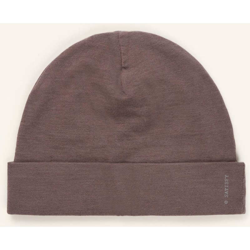 Satisfy Multifunktionsmütze Cloudmerino™ Aus Merinowolle braun
