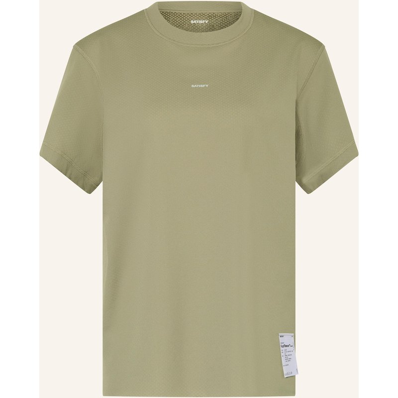 Satisfy Laufshirt gruen
