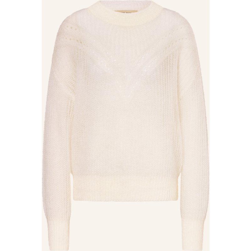 Mos Mosh Pullover Mmsigva Mit Mohair weiss
