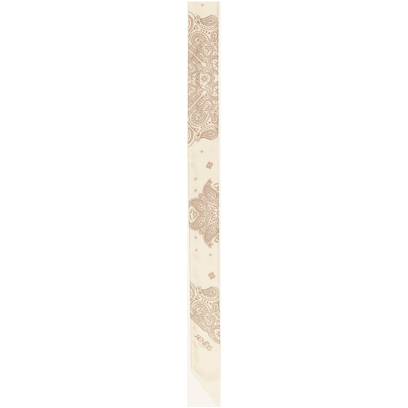 Aeneis Seidentuch beige