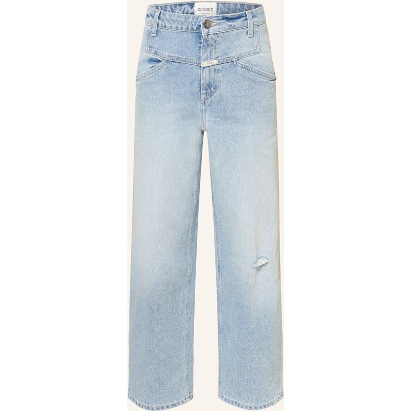 Closed Cropped Jeans Stover-X blau