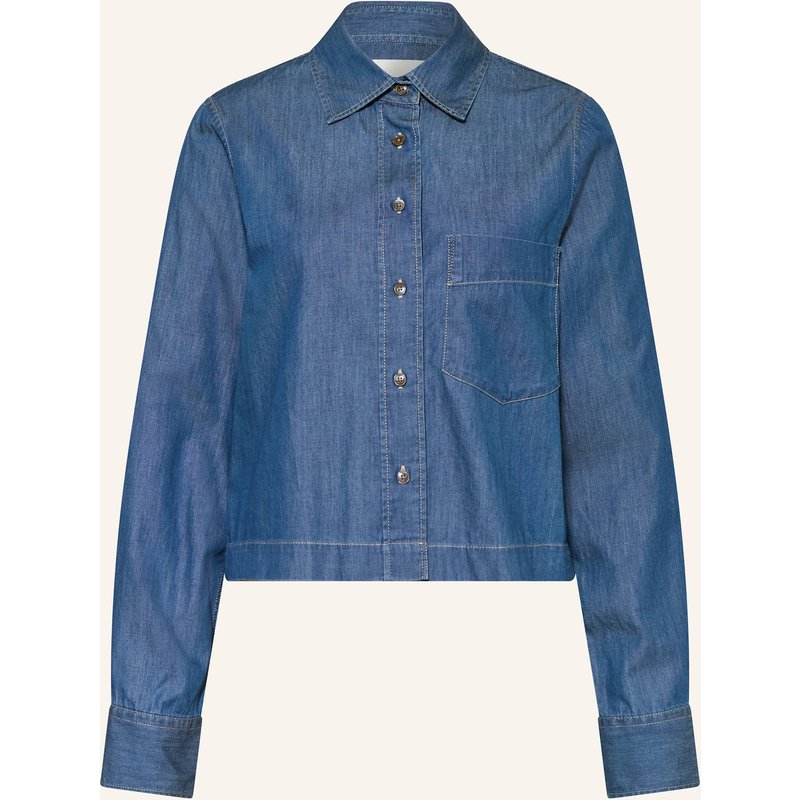 Closed Jeansbluse blau