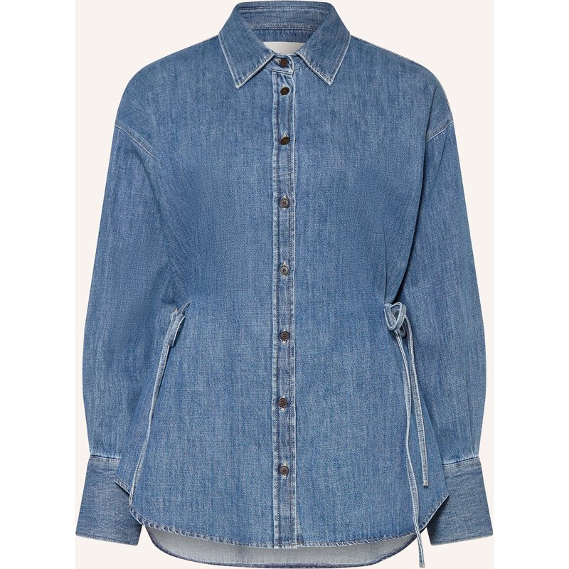 Closed Jeansbluse blau