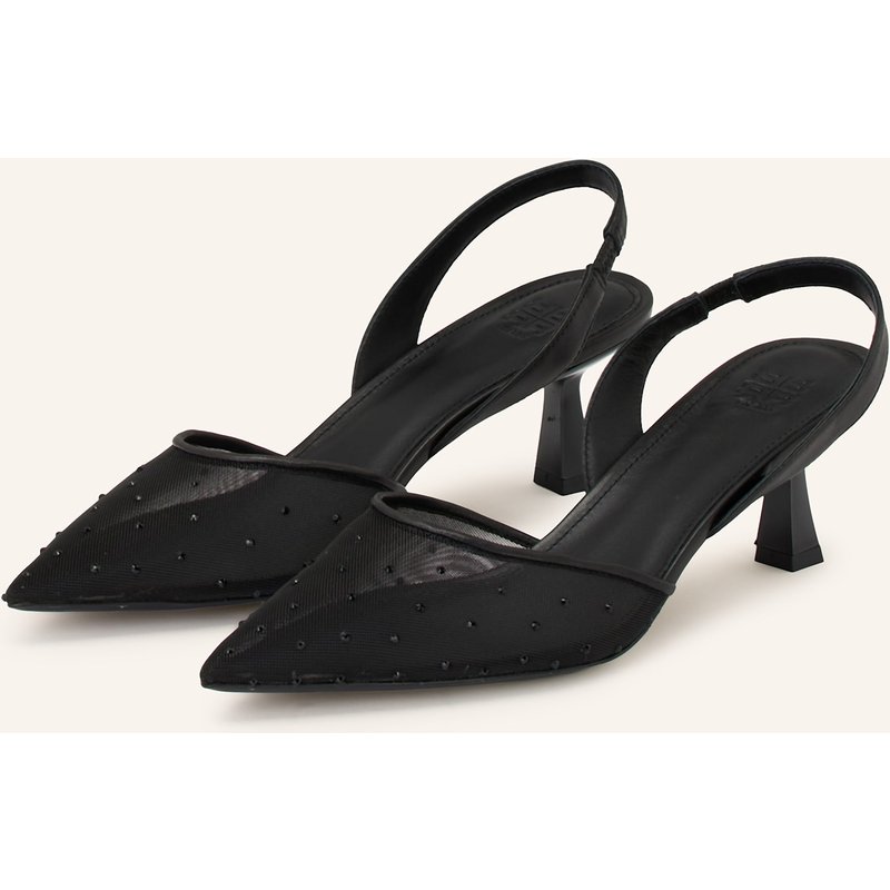 Riani Slingpumps Mit Schmucksteinen schwarz