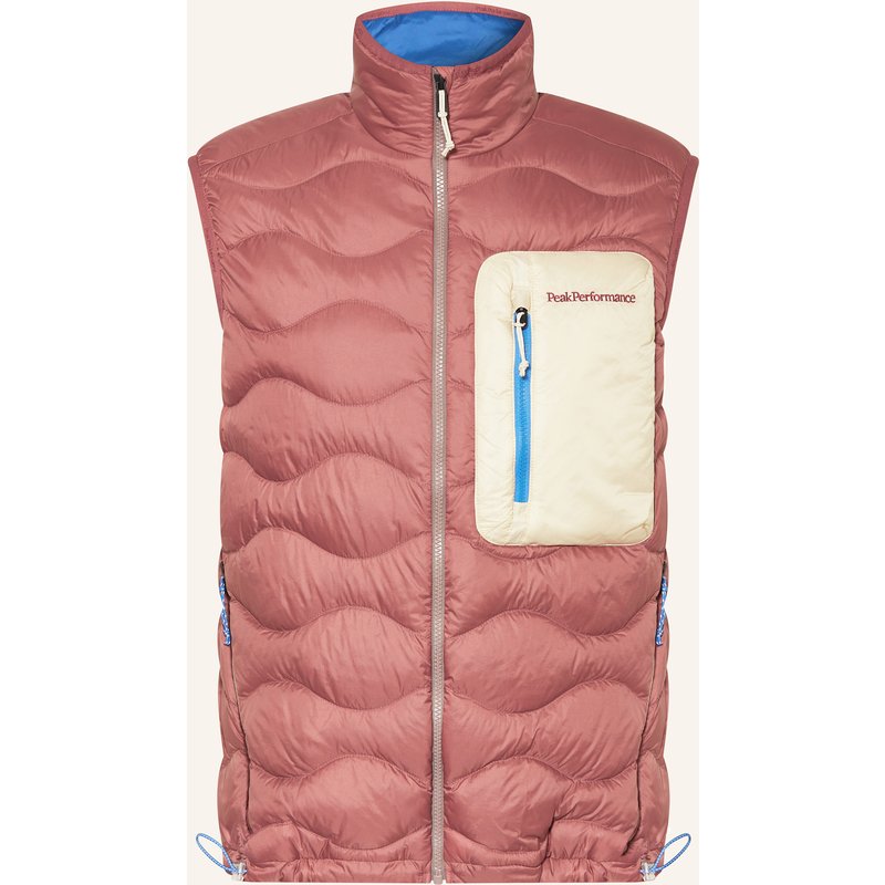 Peak Performance Daunenweste Utility Helium rot