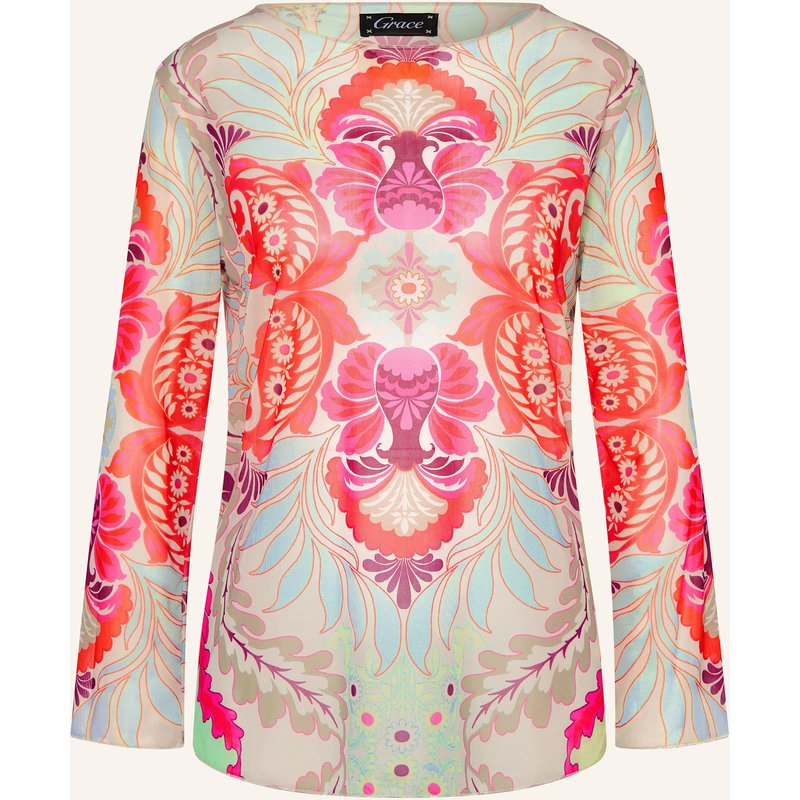 Grace Longsleeve Aus Mesh lila