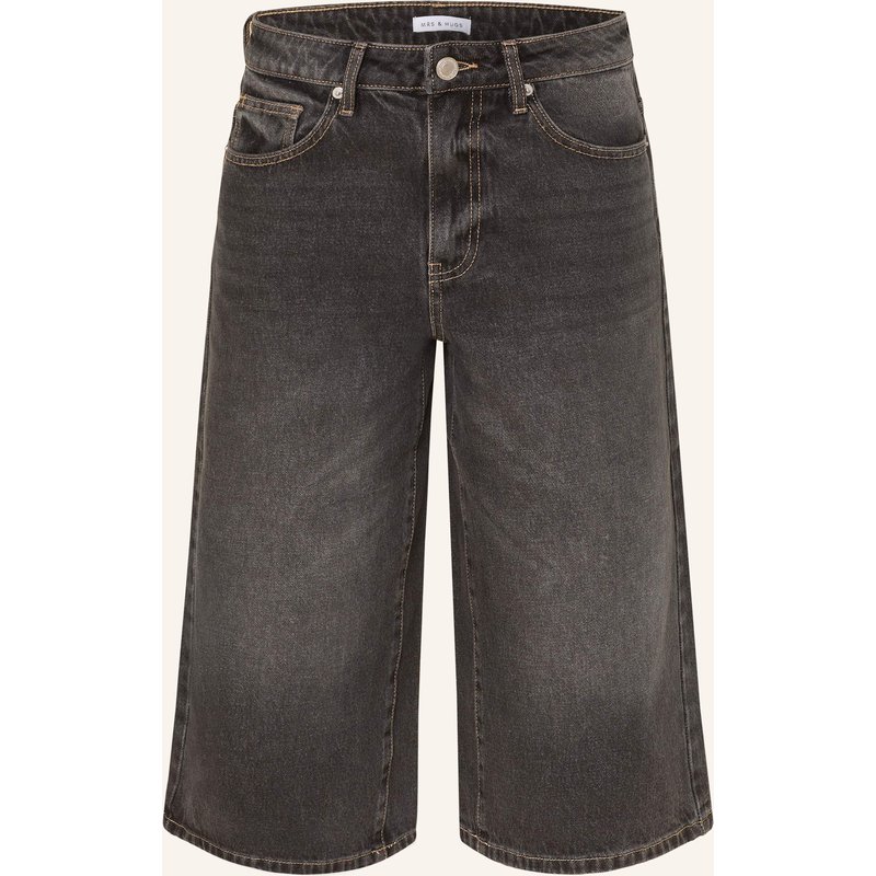 Mrs & Hugs 3/4-Jeans schwarz
