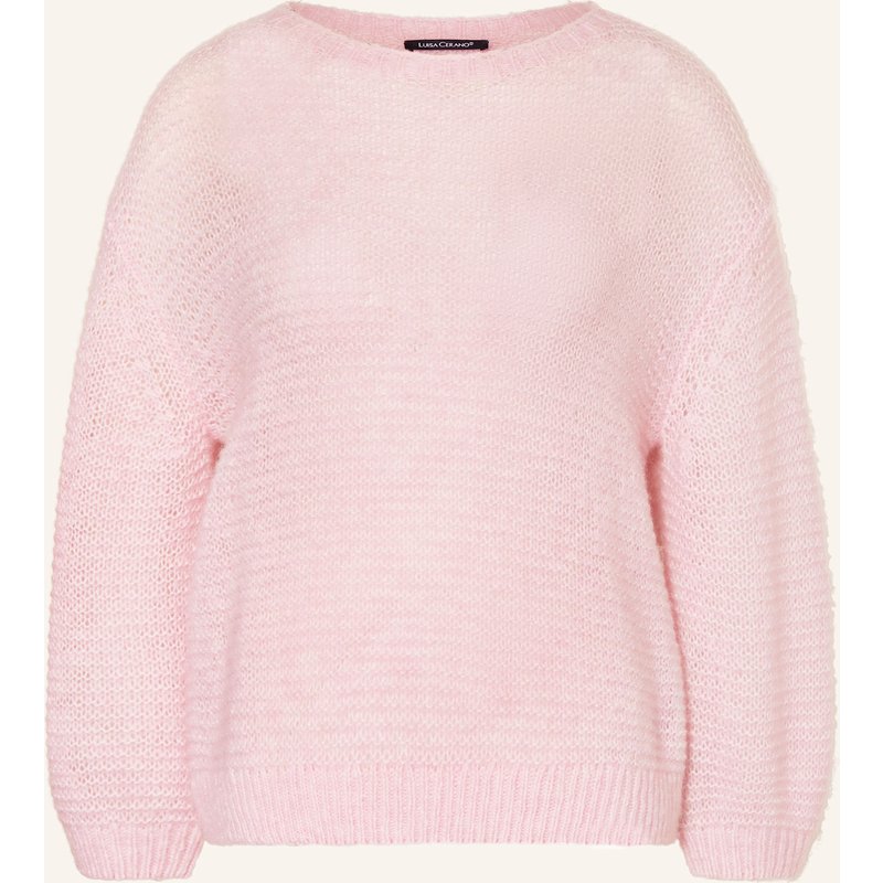 Luisa Cerano Pullover Mit Alpaka rosa