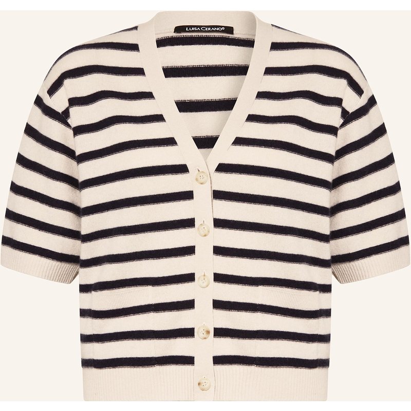 Luisa Cerano Strickjacke weiss