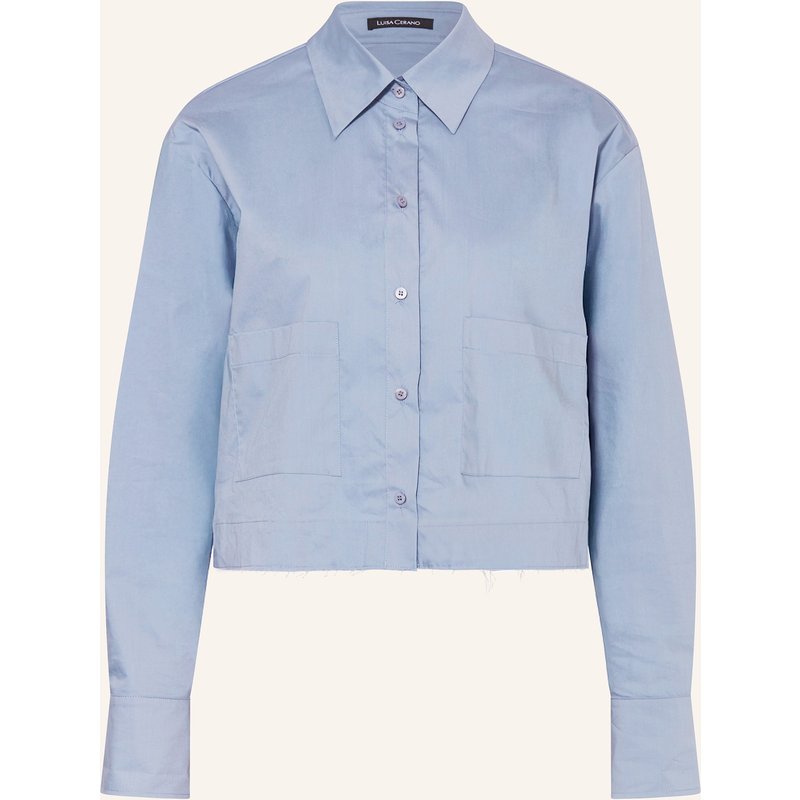 Luisa Cerano Hemdbluse blau
