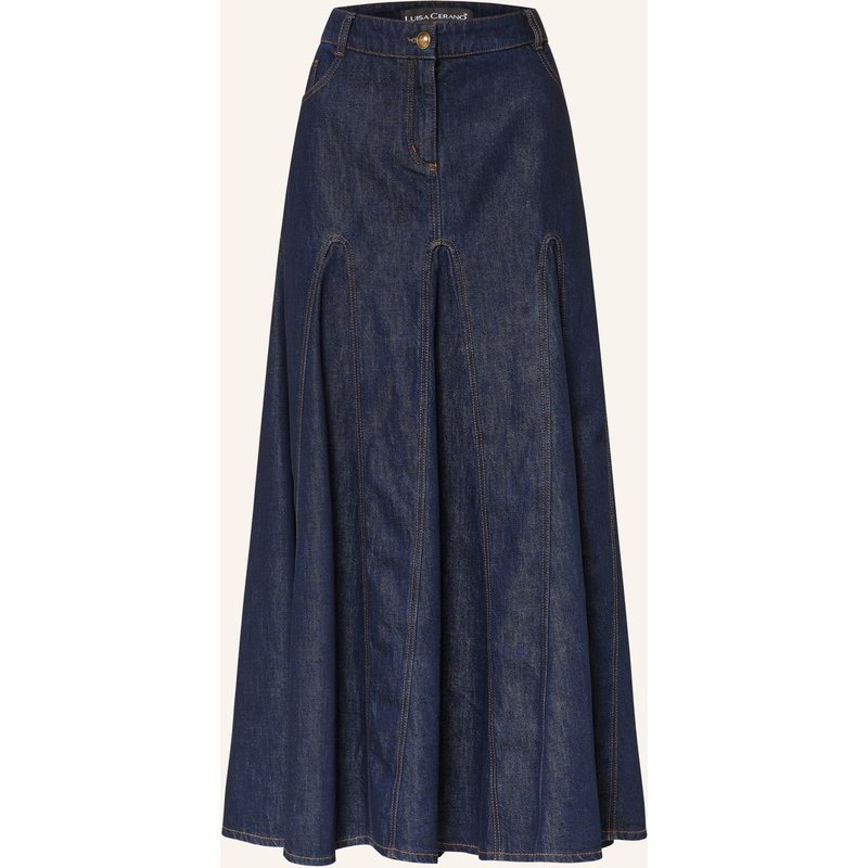 Luisa Cerano Jeansrock blau