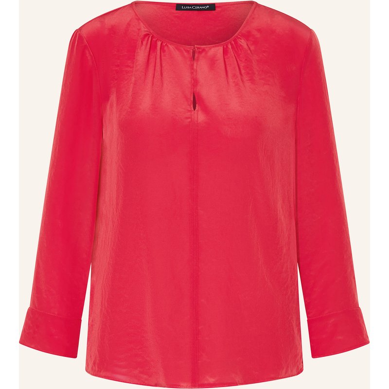Luisa Cerano Blusenshirt Mit 3/4-Arm rot