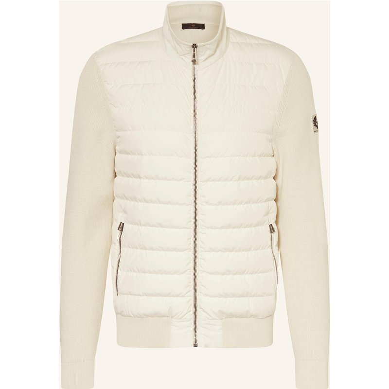 Belstaff Daunenjacke Control Im Materialmix weiss