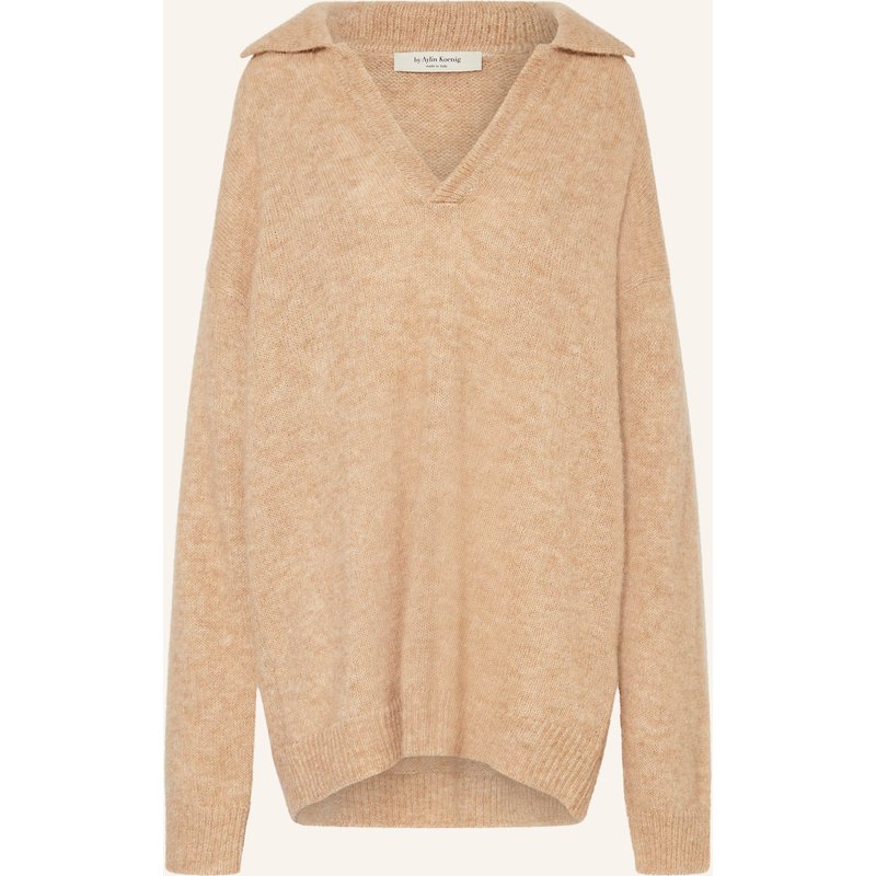 By Aylin Koenig Pullover Lian Mit Alpaka beige