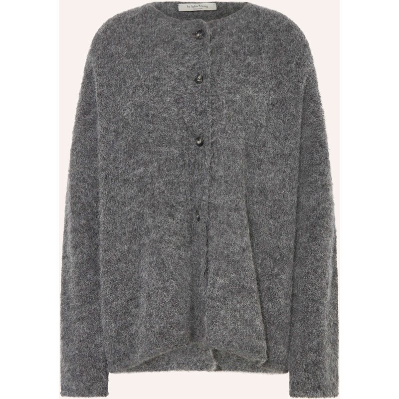 By Aylin Koenig Strickjacke Frederika Mit Alpaka grau