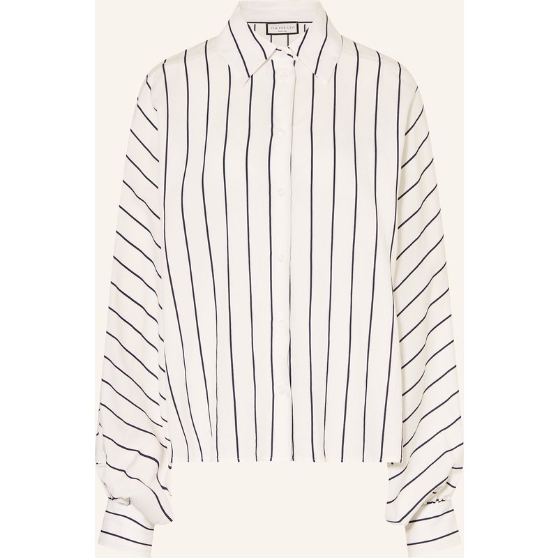 Sem Per Lei Oversized-Hemdbluse weiss