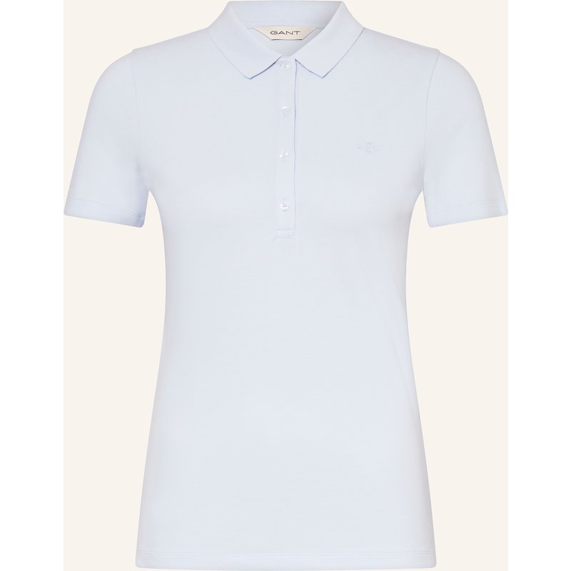 Gant Piqué-Poloshirt blau