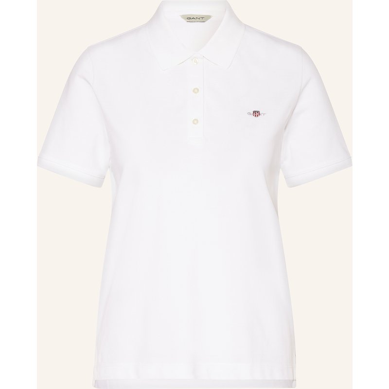 Gant Piqué-Poloshirt weiss