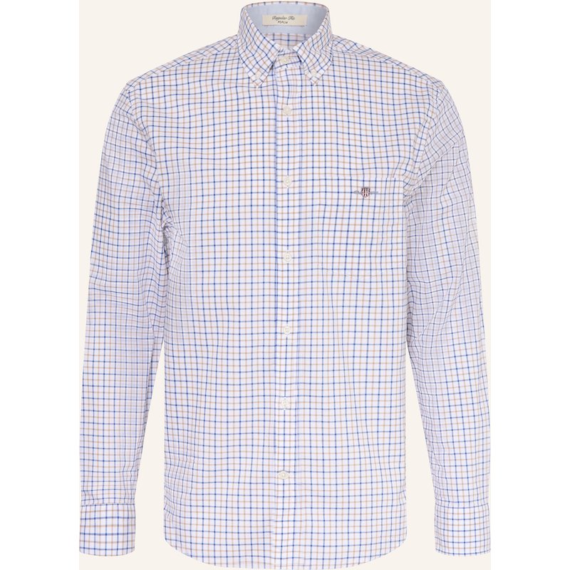 Gant Hemd Regular Fit grau