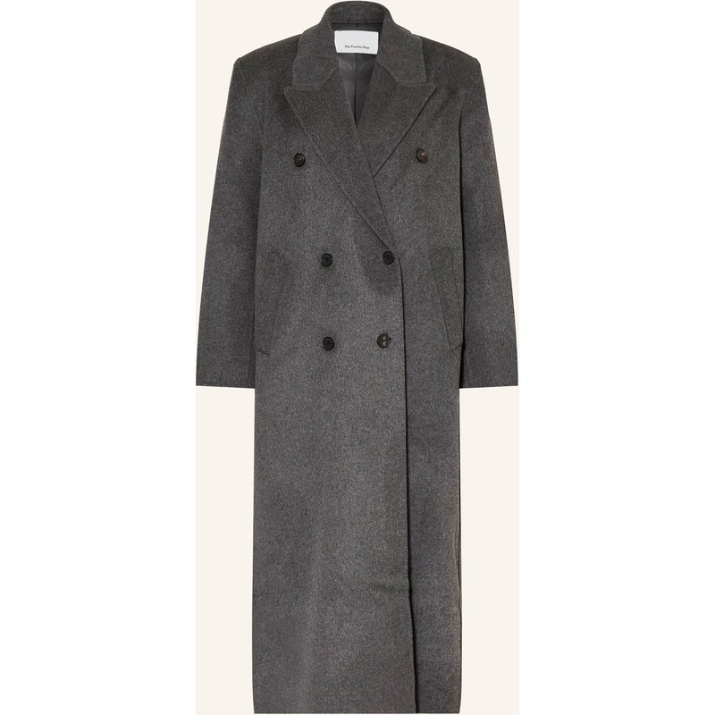 The Frankie Shop Wollmantel Gaia grau