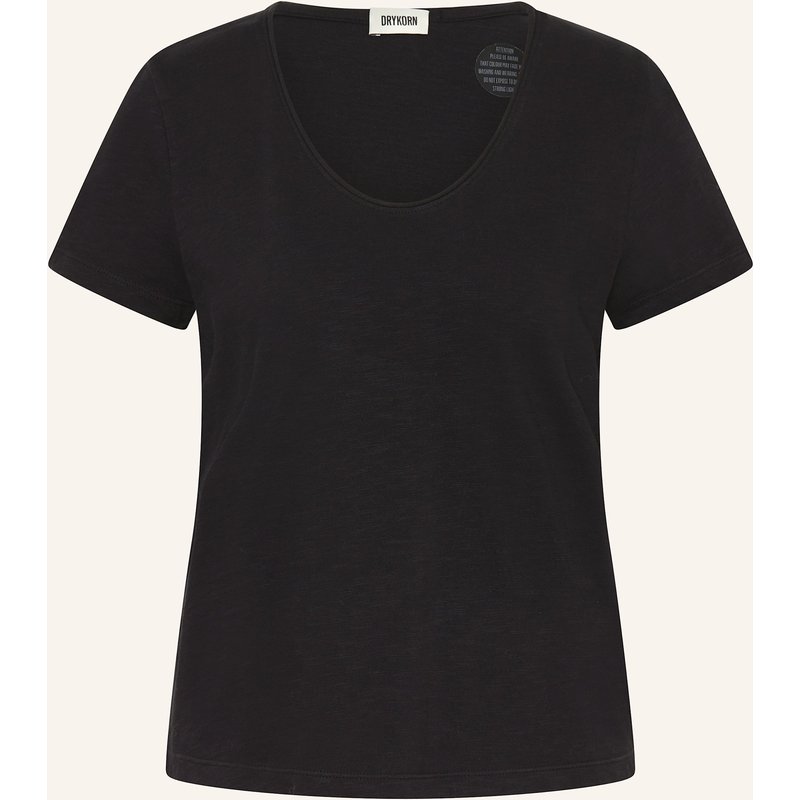 Drykorn T-Shirt Navivi schwarz
