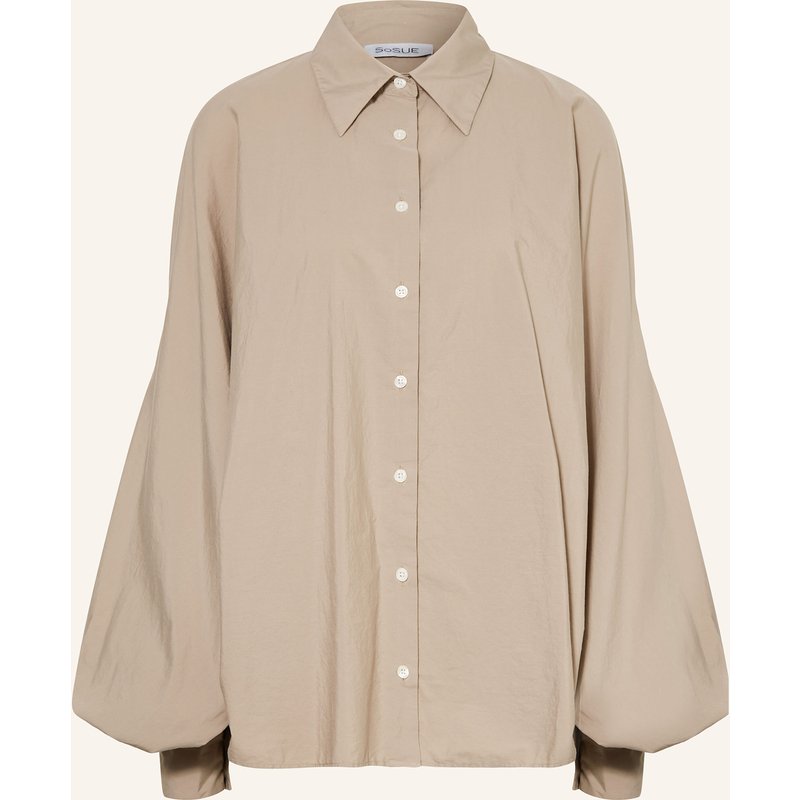 Sosue Hemdbluse Antonia beige